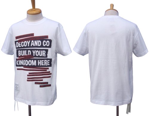 他の写真1: DECOY&CO. デコイアンドシーオー Your Kingdom Tシャツ
