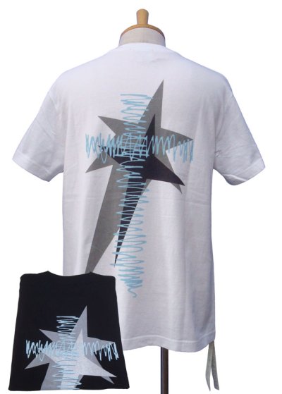 画像1: DECOY&CO. デコイアンドシーオー Star Cross Tシャツ